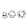 Stainless Steel 201 M4 M5 M6 M8 M10 M12 M16 M18 M20 M24 Hex Hexagon Nut